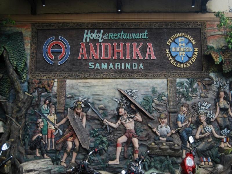 Hotel Andhika Syariah Samarinda Bagian luar foto